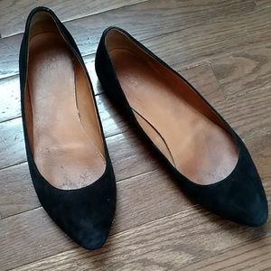 Suede Flats